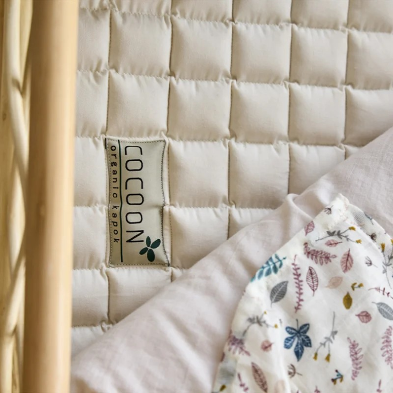 Cocoon kapok rullemadras til Stokke Sleepi Mini V2 57 x 75