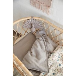 Cocoon kologisk sengetj baby - Wallaby Brown - 40x45 / 70x100 cm.