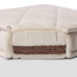 Cocoon Juniormadras 70x160 cm. - Naturlatex med Kokos fibre