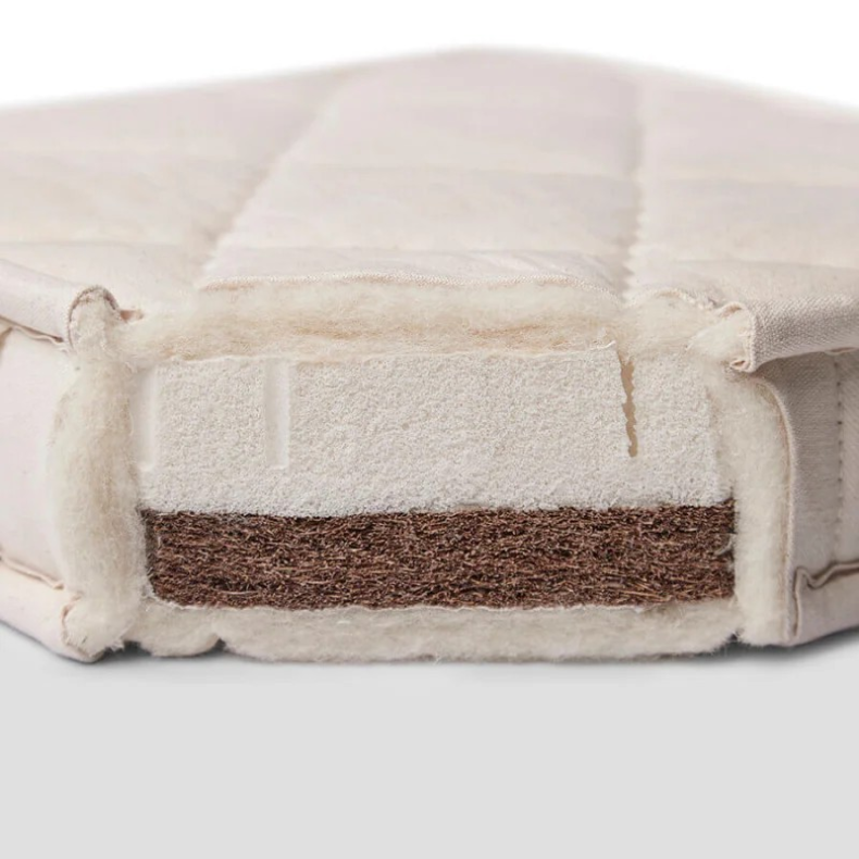 Cocoon Juniormadras 70x160 cm. - Naturlatex med Kokos fibre